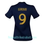 Günstige Frankreich Olivier Giroud 9 Damentrikot Heim WM 2022 Kurzarm