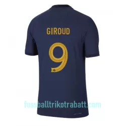 Günstige Frankreich Olivier Giroud 9 Herrentrikot Heim WM 2022 Kurzarm Günstige Frankreich Olivier Giroud 9 Herrentrikot Heim WM 2022 Kurzarm