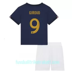 Günstige Frankreich Olivier Giroud 9 Kindertrikot Heim WM 2022 Kurzarm Günstige Frankreich Olivier Giroud 9 Kindertrikot Heim WM 2022 Kurzarm