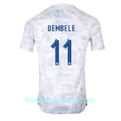 Günstige Frankreich Ousmane Dembele 11 Herrentrikot Auswärts WM 2022 Kurzarm Günstige Frankreich Ousmane Dembele 11 Herrentrikot Auswärts WM 2022 Kurzarm