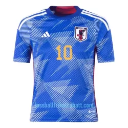 Günstige Japan MINAMINO 10 Herrentrikot Heim WM 2022 Kurzarm