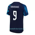 Günstige Kroatien KRAMARIC 9 Herrentrikot Auswärts WM 2022 Kurzarm