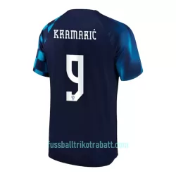 Günstige Kroatien KRAMARIC 9 Herrentrikot Auswärts WM 2022 Kurzarm Günstige Kroatien KRAMARIC 9 Herrentrikot Auswärts WM 2022 Kurzarm