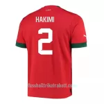 Günstige Marokko HAKIMI 2 Herrentrikot Heim WM 2022 Kurzarm