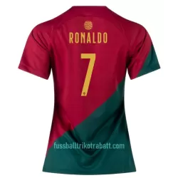 Günstige Portugal Cristiano Ronaldo 7 Damentrikot Heim WM 2022 Kurzarm Günstige Portugal Cristiano Ronaldo 7 Damentrikot Heim WM 2022 Kurzarm