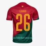 Günstige Portugal G. RAMOS 26 Herrentrikot Heim WM 2022 Kurzarm