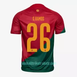 Günstige Portugal G. RAMOS 26 Herrentrikot Heim WM 2022 Kurzarm Günstige Portugal G. RAMOS 26 Herrentrikot Heim WM 2022 Kurzarm