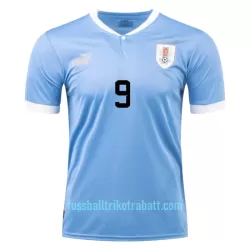 Günstige Uruguay L. SUAREZ 9 Herrentrikot Heim WM 2022 Kurzarm