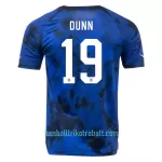 Günstige USA DUNN 19 Herrentrikot Auswärts WM 2022 Kurzarm