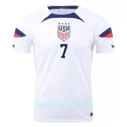 Günstige USA HEATH 7 Herrentrikot Heim WM 2022 Kurzarm