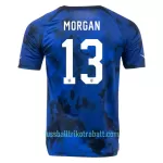 Günstige USA MORGAN 13 Herrentrikot Auswärts WM 2022 Kurzarm