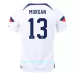 Günstige USA MORGAN 13 Herrentrikot Heim WM 2022 Kurzarm