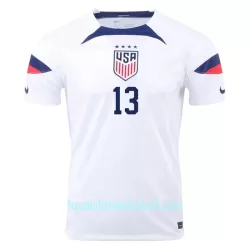 Günstige USA MORGAN 13 Herrentrikot Heim WM 2022 Kurzarm