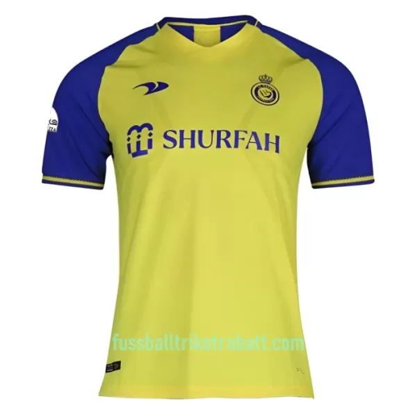 Günstige AL NASSR RONALDO 7 Herrentrikot Heim 2022/23 Kurzarm