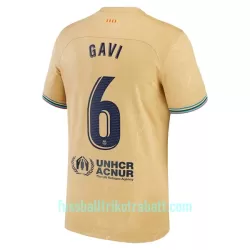 Günstige FC Barcelona GAVI 6 Herrentrikot Auswärts 2022/23 Kurzarm Günstige FC Barcelona GAVI 6 Herrentrikot Auswärts 2022/23 Kurzarm