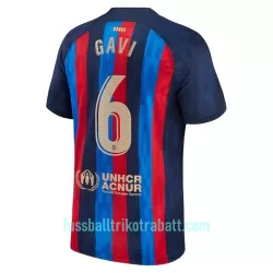 Günstige FC Barcelona GAVI 6 Herrentrikot Heim 2022/23 Kurzarm Günstige FC Barcelona GAVI 6 Herrentrikot Heim 2022/23 Kurzarm