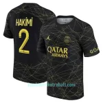 Günstige Paris Saint-Germain HAKIMI 2 Herrentrikot Vierte Jordan 2022/23 Kurzarm