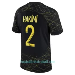 Günstige Paris Saint-Germain HAKIMI 2 Herrentrikot Vierte Jordan 2022/23 Kurzarm