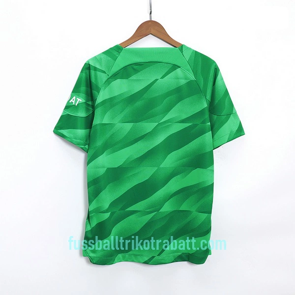 Günstige Paris Saint-Germain Torwart Herrentrikot Heim 2023/24 Kurzarm