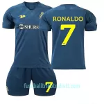 Günstige Al Nassr Ronaldo 7 Kindertrikot Auswärts 2022/23 Kurzarm