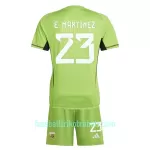 Günstige Argentinien Emiliano Martinez 23 Torwart Kindertrikot Heim WM 2022 Kurzarm