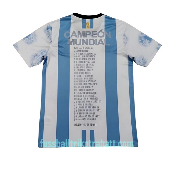 Günstige Argentinien Herrentrikot 2022 Kurzarm - Speziell