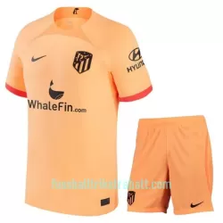Günstige Atlético Madrid Kindertrikot Ausweich 2022/23 Kurzarm Günstige Atlético Madrid Kindertrikot Ausweich 2022/23 Kurzarm