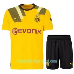 Günstige Borussia Dortmund Kindertrikot Ausweich 2022/23 Kurzarm Günstige Borussia Dortmund Kindertrikot Ausweich 2022/23 Kurzarm
