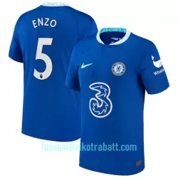 Günstige Chelsea Enzo 5 Herrentrikot Heim 2022/23 Kurzarm Günstige Chelsea Enzo 5 Herrentrikot Heim 2022/23 Kurzarm