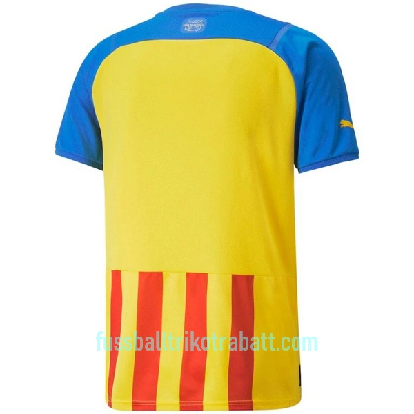 Günstige FC Valencia Kindertrikot Ausweich 2022/23 Kurzarm