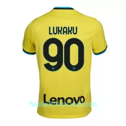 Günstige Inter Mailand LUKAKU 90 Herrentrikot Ausweich 2022/23 Kurzarm