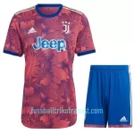 Günstige Juventus Turin Kindertrikot Ausweich 2022/23 Kurzarm