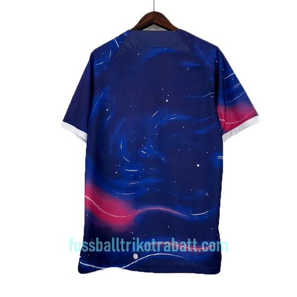 Günstige Paris Saint-Germain Herrentrikot 2023/24 Kurzarm Blaue - Speziell