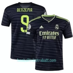 Günstige Real Madrid Benzema 9 Herrentrikot Ausweich 2022/23 Kurzarm Günstige Real Madrid Benzema 9 Herrentrikot Ausweich 2022/23 Kurzarm