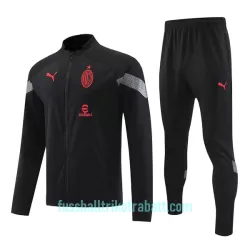 AC Mailand Trainingsjackenanzüge 2022 Schwarze AC Mailand Trainingsjackenanzüge 2022 Schwarze