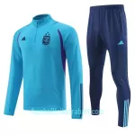 Argentinien 3 Stars Trainingspullover 2022/23 Viertelreißverschluss Blaue