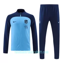 Atlético Madrid Sweatshirts Anzüge 2022/23 Blaue Atlético Madrid Sweatshirts Anzüge 2022/23 Blaue