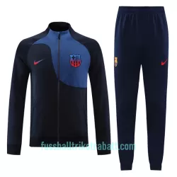 Barcelona Sweatshirts Anzüge 2022/23 Schwarz-Blau Barcelona Sweatshirts Anzüge 2022/23 Schwarz-Blau