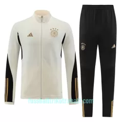 Deutschland Trainingsjackenanzüge 2022 Crème Deutschland Trainingsjackenanzüge 2022 Crème