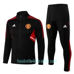 Manchester United Sweatshirts Anzüge 2022/23 Schwarz-rote