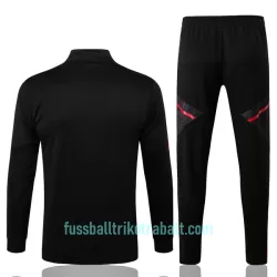 Manchester United Sweatshirts Anzüge 2022/23 Schwarz-rote