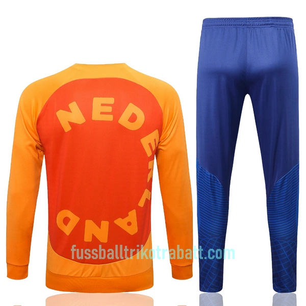 Niederlande Sweatshirts Anzüge 2022/23 Orange