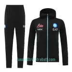 SSC Neapel Trainingsjacke mit Kapuze 2022/23 Schwarze