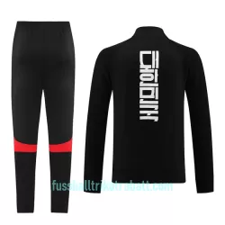 Südkorea Trainingsjackenanzüge 2022 Schwarz-rote