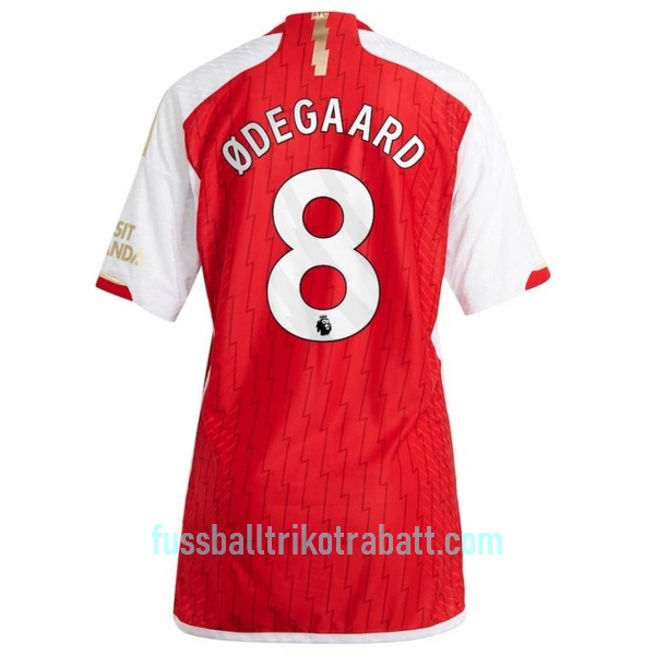 Günstige Arsenal Odegaard 8 Damentrikot Heim 2023/24 Kurzarm