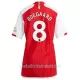 Günstige Arsenal Odegaard 8 Damentrikot Heim 2023/24 Kurzarm