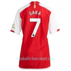 Günstige Arsenal Saka 7 Damentrikot Heim 2023/24 Kurzarm