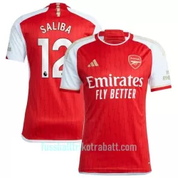 Günstige Arsenal Saliba 12 Herrentrikot Heim 2023/24 Kurzarm Günstige Arsenal Saliba 12 Herrentrikot Heim 2023/24 Kurzarm