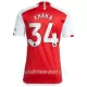 Günstige Arsenal Xhaka 34 Herrentrikot Heim 2023/24 Kurzarm