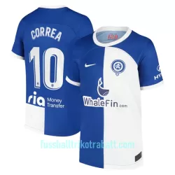 Günstige Atlético Madrid Correa 10 Herrentrikot Auswärts 2023/24 Kurzarm Günstige Atlético Madrid Correa 10 Herrentrikot Auswärts 2023/24 Kurzarm